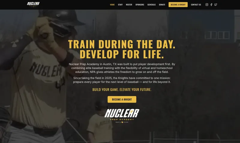 Screenshot of Nuclear Prep Academy