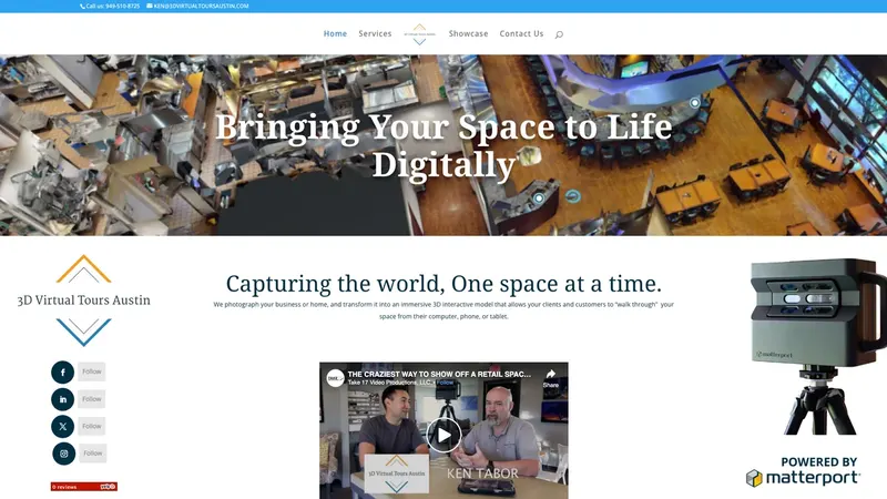 Screenshot of 3D Virtual Tours of Austin